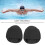 Black PP Silicone Ergonomic Swim Training Hand Paddle for Freestyle, Large 7