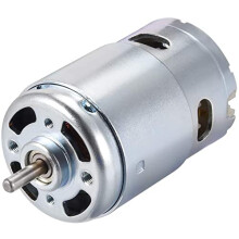 24V DC Motor Speed 12000RPM Round Shaft Low Current Draw for RC Boat DIY Hobby Projects