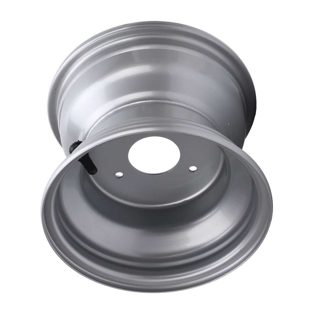 18X9.50-8 Aluminum Atv Wheel Rim 8" For Go Karts, Golf Carts, Silver 4621389534953