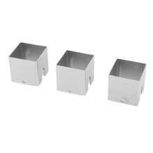 Universal Edelstahl-Grill Abstandshalter – Heizplatte, 5x1,3x5cm