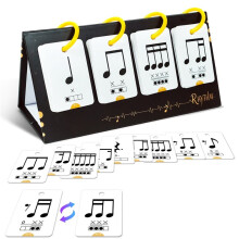 Tarjetas de Aprendizaje de Ritmo Musical: Tarjetas de Entrenamiento de Notas Que Ayudan A Mejorar las Habilidades Rítmicas y la Lectura A Primera