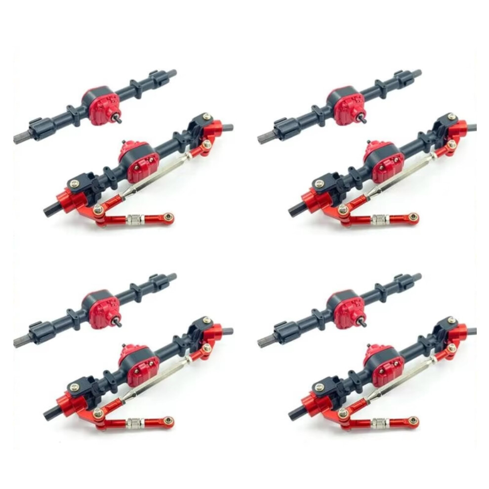 Metal Rc Car Axle Upgrade Set For Mn99s Mn D90 D96 D99s 1/12 Scale Front Rear Bridge Replacement 9092120056754
