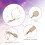 Wireless Microphone Headset 3.5mm Condenser for Smartphone/PC/Tablet 6