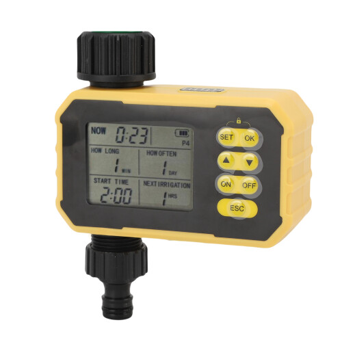 Solar Sprinkler Timer with Rain Sensor, 120x70x50mm, 2000mAh