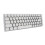 RGB Backlit Wired Mechanical Keyboard 68 Keys Blue Switch White 1