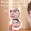 LED Portable Foldable Double-Sided Makeup Mirror 5V 1.5W 4