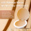 LED Portable Foldable Double-Sided Makeup Mirror 5V 1.5W 5
