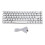 RGB Backlit Wired Mechanical Keyboard 68 Keys Blue Switch White 2