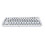 RGB Backlit Wired Mechanical Keyboard 68 Keys Blue Switch White 12
