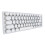 RGB Backlit Wired Mechanical Keyboard 68 Keys Blue Switch White 14