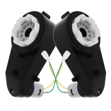2pcs RS550 12V 12000RPM Speed Gearbox Motor Set for Kids Ride On Cars with Durable Metal Gears