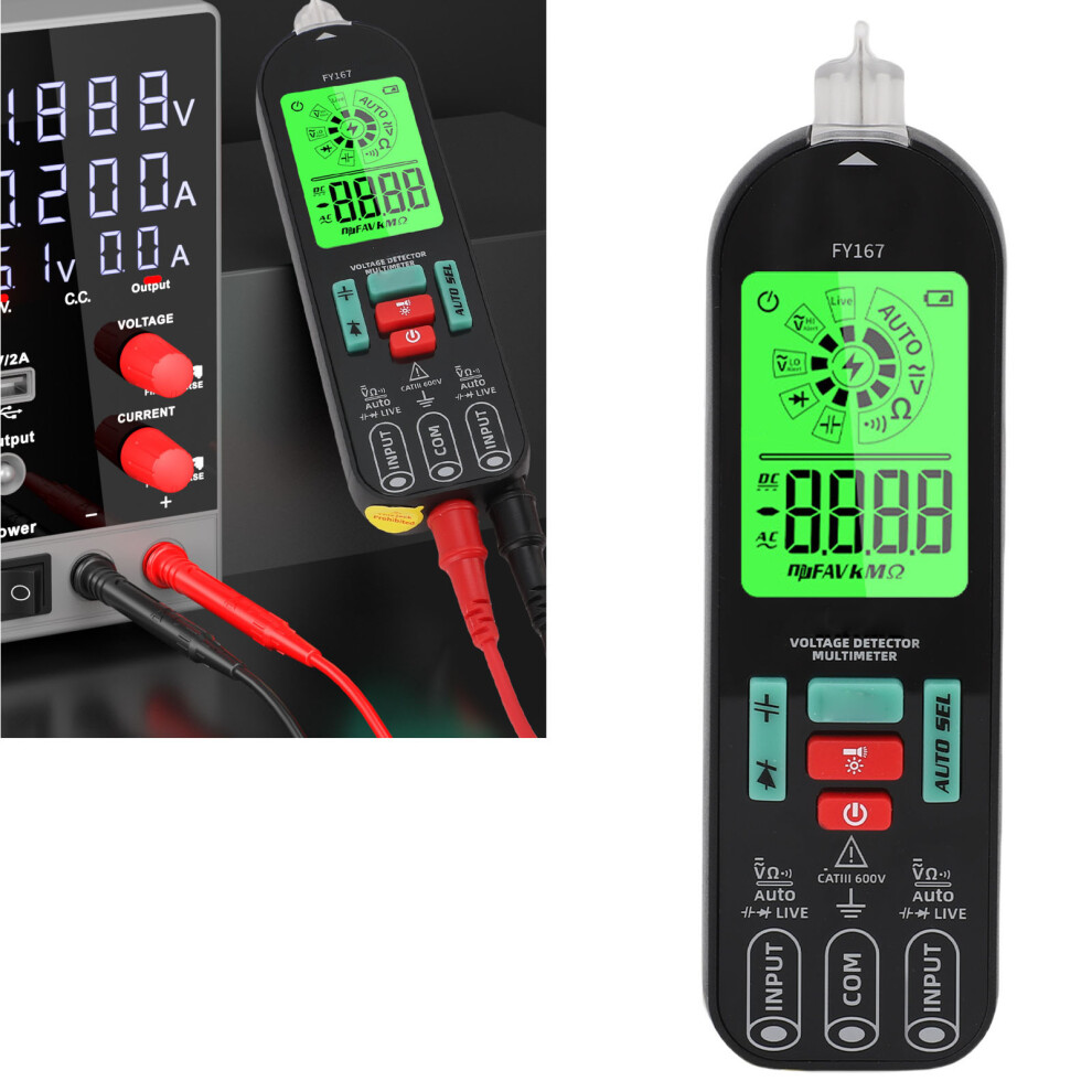 Digital Multimeter Ac/Dc Voltage Tester Capacitor Resistor 520V 5061389536929