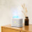 Natural Flame Effect Aromatherapy Diffuser250ml ABS&PP for Home Office Yoga with Soft Flame Modes and Auto Shut-off 3