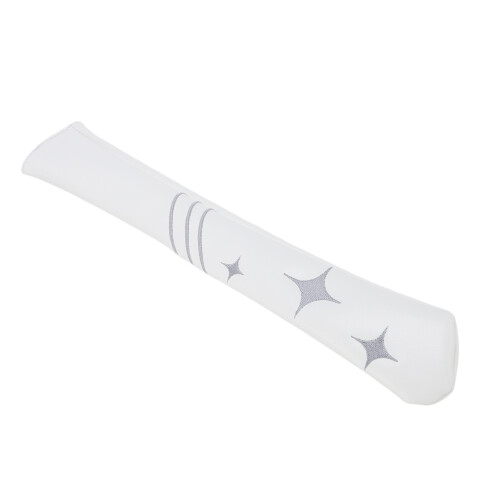 PU Velvet Alignment Stick Cover for Training White Silver Gray Star