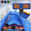 USB Heating Sleeping Mat 1.98 * 0.62m Black/Blue 2
