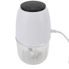Electric Garlic Chopper 300ML Portable Food Processor, 200W, ABS & Stainless Steel
