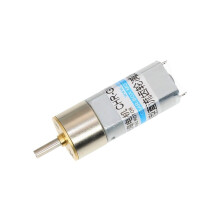 16mm DC Gear Motor 12V 24V Full Metal Gearbox Low Speed Precision for DIY Robot Car Ratio 35_18V