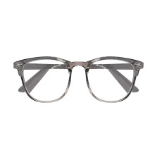 Computer Glasses Anti- Lens Eyeglasses,Women Fashion Korean Style Eyewear (Grey)