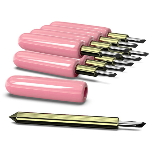Premium Deep Cutting Blades for  Maker/Maker 3, Cut Through Thicker Materials (10 Blades)