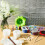 4 Pcs Split Cup for Paint Pouring Reusable Silicone Split Pouring Cups with Divider for DIY Making 6