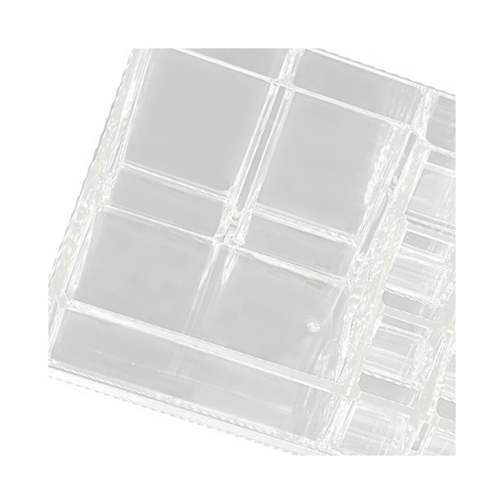 Multiple Grid Acrylic Transparent Makeup Organizer Storage Boxes Make  Organizer Lipstick Holder Jewelry Box Display