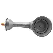 High Pressure Propane Cast-Iron Round Burner , Propane Burner with Orifice Brass Fitting
