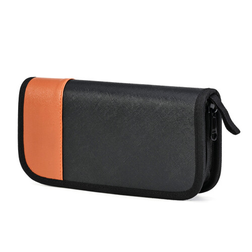 Robuste Fliegen-Tasche Größe L EVA Nylon Leder Beutel 2