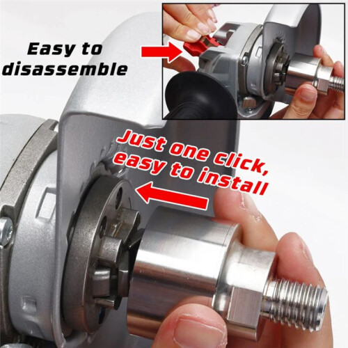 Upgrade M14- X Lock Adapter for Diamond Core Drill Bit Angle Grinder Cutting Discs Adapter Easy to Install 2