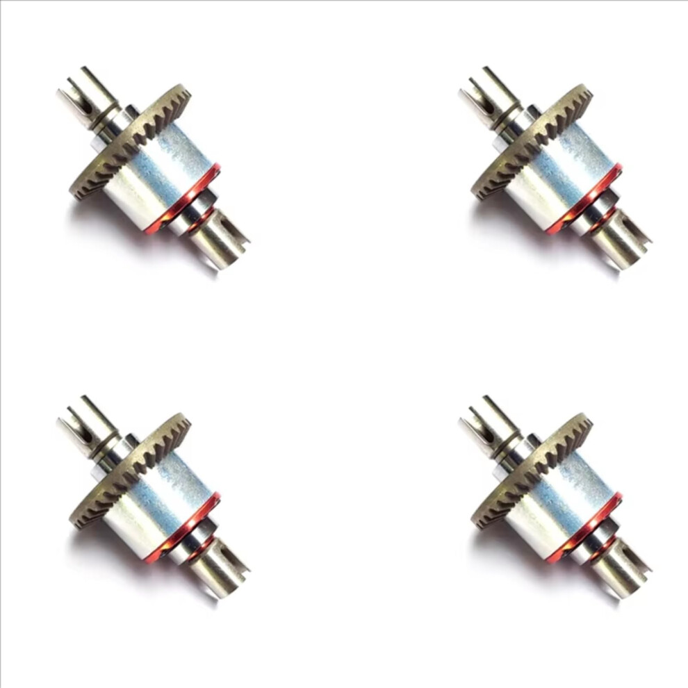 Rc Car Metal Differential Gear Set For Wltoys 144001 124019 124018, Enhanced Durability Upgrade Parts 9169991558233