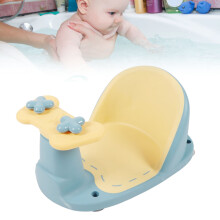 Seggiolino per il bagnetto del bebé Blu, in PP antiscivolo, portatile con ventose