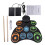 Electronic Drum Set with 9 Silicone Pads, 18H Playtime, Black 3