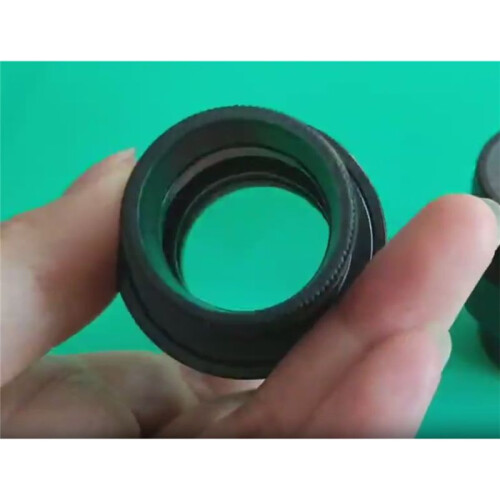 2pcs WF10X/24MM Microscope Eyepiece Wide Field Binocular Stereo Microscope Lens Accessories 1