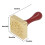 Kupfer-Eiswürfelstempel mit Holzgriff, 9,2 cm 2