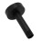 Top-Duscharm mit Flansch - G1/2, 10 x 7,5 cm, Schwarz 1