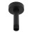 Top-Duscharm mit Flansch - G1/2, 10 x 7,5 cm, Schwarz 7