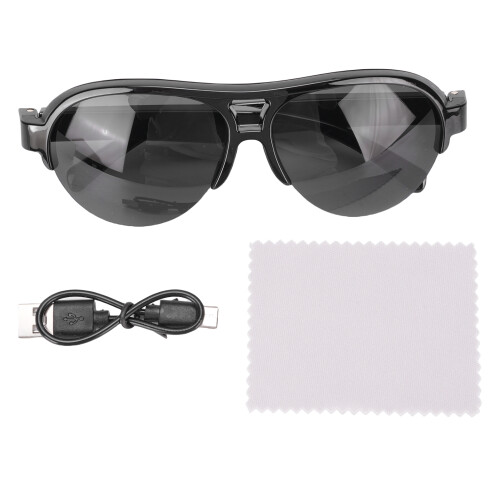 AI Smart Glasses Bluetooth 5.4 Touch Control IP65 Rainproof Speakers 1