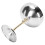 Modell B Eiscremebecher, Edelstahl 14,5  10,8 cm 11