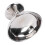 2401-3 Stahl-Eisbecher 10,5  9 cm Silber 10