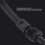 5m Retractable Dog Leash with LED Light, Soft Grip Reflective Webbing 5