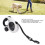5m Retractable Dog Leash with LED Light, Soft Grip Reflective Webbing 6