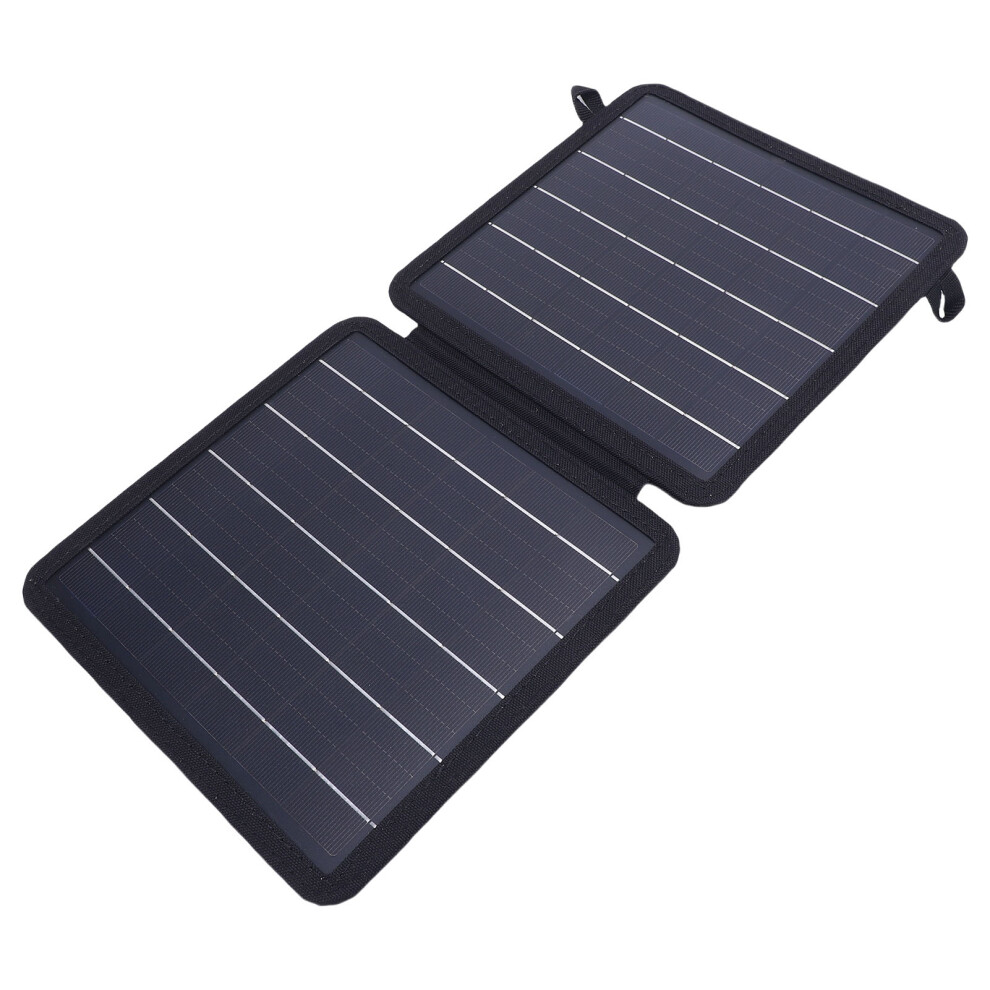 10W Foldable Solar Charger Monocrystalline Panel 5V Usb For Camping 6941389543686