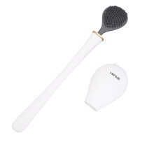 Weißes Toilettenbürstenhalter-Set, 42,5 x 8 cm, 183 g