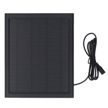 6W 16V Solarladegerät 1 m Kabel Schwarz