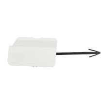 Tailgate Spare Tire Wheel Camera Cover for Prado 150 Series White