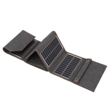 16W Foldable Solar Panel Charger 5V USB Outdoor Travel Emergency