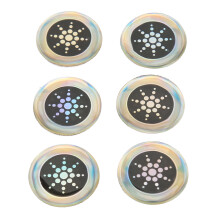 Set di 6 sticker protettivi per telefoni, 2,8 cm, blocca-flash efficaci per telefoni cellulari e laptop