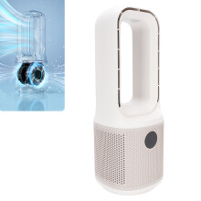 Bladeless Desk Fan 9 Speeds Rechargeable 60 Oscillating Table Fan