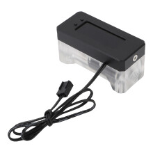 Wasserkühlungs-Durchflussalarm 70x33x34mm Aluminium 3-Pin