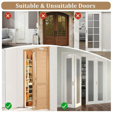 Child-Safe Metal Bifold Door Lock (50 chars)