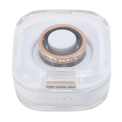 Smart Ring with Bluetooth 5.1, IP68, Long Battery Life & Charging Case 1